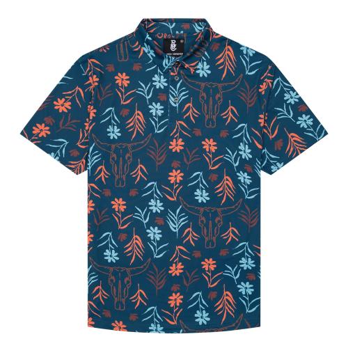 Skulls & Daisies Polo L
