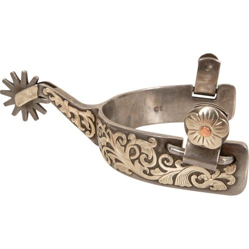 Spur Performance Horse Collection 24 1 1/4" Band 2 1/4" Shank 12 Pt