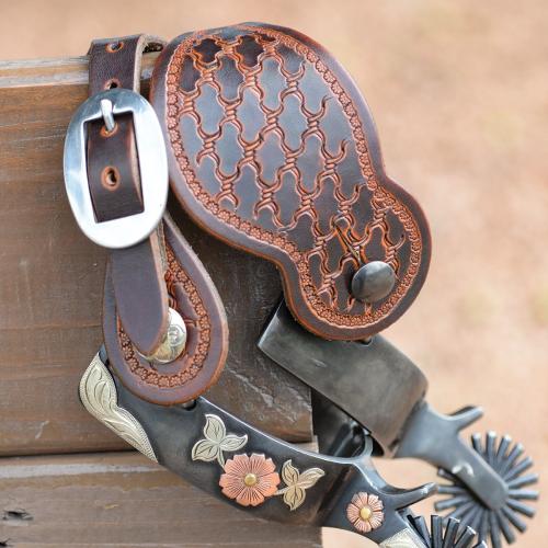 Spur Strap Tombstone Weathered