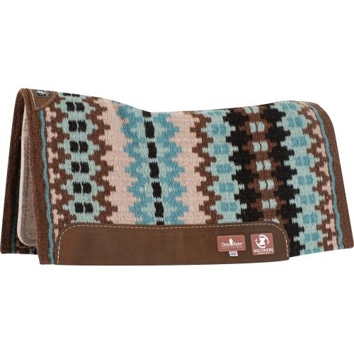 Zone Series Blanket Top 32X34 3/4" Chestnut Turq
