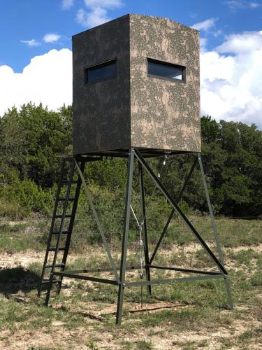 Atascosa Blind 5X5 Bushlan W/8Ft Stair