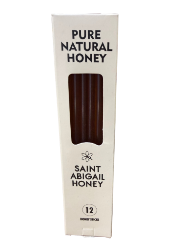 Saint Abigail Honey Straws 12 Pk