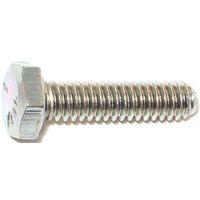 Midwest Fastener 00254 Cap Screw, 1/4-20 in Thread, 1 in L, Coarse Thread, Hex Drive, Zinc, Zinc, 100 PK