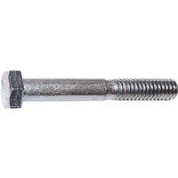 Midwest Fastener 00260 Cap Screw, 1/4-20 in Thread, 2-1/2 in L, Coarse Thread, Hex Drive, Zinc, Zinc, 100 PK