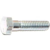 Midwest Fastener 00274 Cap Screw, 5/16-18 in Thread, 1-1/4 in L, Coarse Thread, Hex Drive, Zinc, Zinc, 100 PK