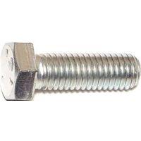 Midwest Fastener 00336 Cap Screw, 1/2-13 in Thread, 1-1/2 in L, Coarse Thread, Hex Drive, Zinc, Zinc, 50 PK