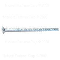 BOLT  1/4 X 5 ZN CARRIAGE 100/BX