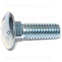 BOLT  5/16x1 ZN CARRIAGE 100/BX