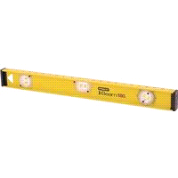 LEVEL  STANLEY 48" ALUM 42-328 I-BEAM 180 VIAL