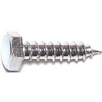 Midwest Fastener 01285 Lag Screw, 1/4 in Thread, 1 in OAL, Zinc