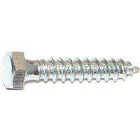 Midwest Fastener 01315 Lag Screw, 3/8 in Thread, 2 in OAL, Zinc