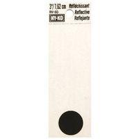 PERIOD  3" #RV-50 REFLECTIVE BLACK