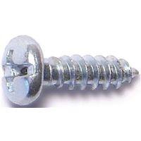Midwest Fastener 03158 Screw, #6 Thread, Coarse Thread, Pan Head, Phillips, Slotted Drive, Diamond Point, 100/PK