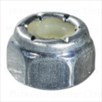 NUT  NYLON STOP #8-32 16/BX