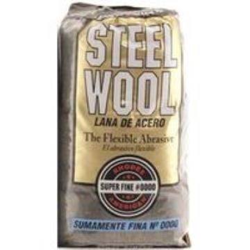 STEEL WOOL PADS GRADE 0000 206100 16/PK 