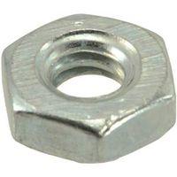 Midwest Fastener 03750 Machine Nut, Coarse Thread, 10-24 Thread, Zinc, Zinc