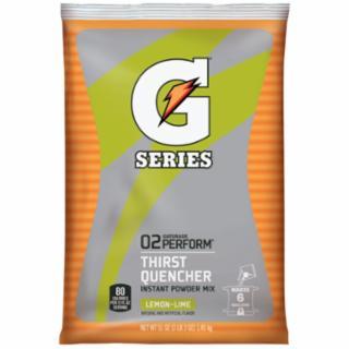 Gatorade 03967 Thirst Quencher Instant Powder Sports Drink Mix, Powder, Lemon-Lime Flavor, 51 oz Pack