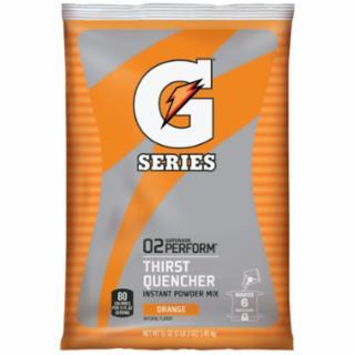 Gatorade 03968 Thirst Quencher Instant Powder Sports Drink Mix, Powder, Orange Flavor, 51 oz Pack