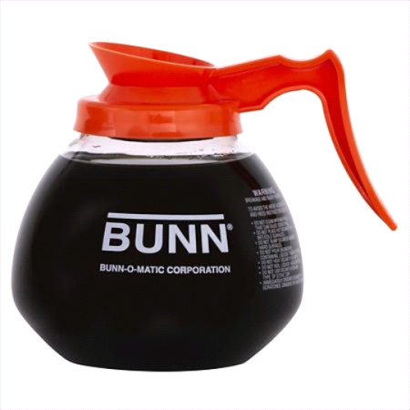 DECANTER  COFFEE BUNN COMMERCIAL(DECAF)ORANGE