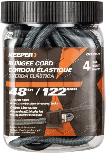 BUNGEE CORD  48" 4PC JAR