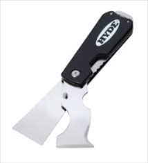 PAINTERS TOOL HYDE FOLDING DUAL BLADE TOOL 06940