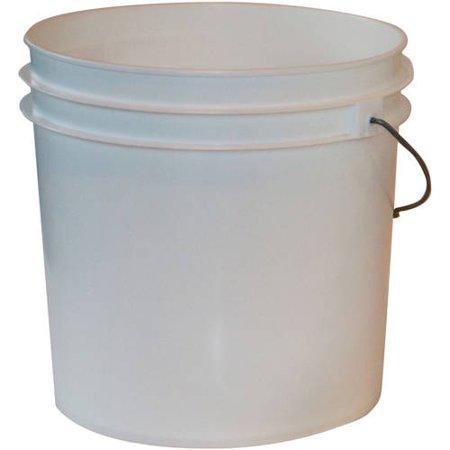 PAIL  2 GL. PLASTIC W/METAL BAIL 