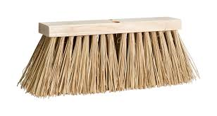Birdwell 3016-6 Street Broom Head, 6-1/4 in L Trim, Palmyra Stalk Fiber Bristle