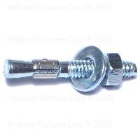 WEDGE ANCHOR  1/2x3-3/4 TRUBOLT 08525 