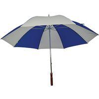 UMBRELLA  29" ROYAL BLUE/WHITE 