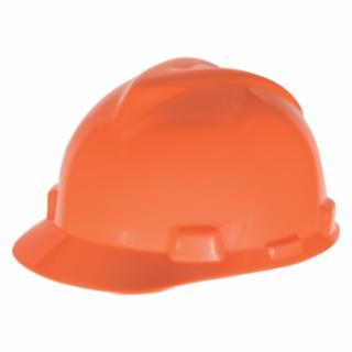 HARD HAT MSA VENT HIVIS ORG/RAT 10034035 