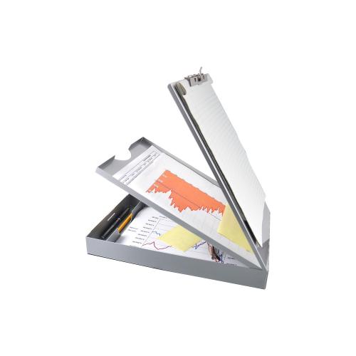 CLIPBOARD  ALUM 1" FOLDING STORAGE