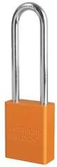 PADLOCK  AMERICAN ORANGE A1107ORJ 3"SH 