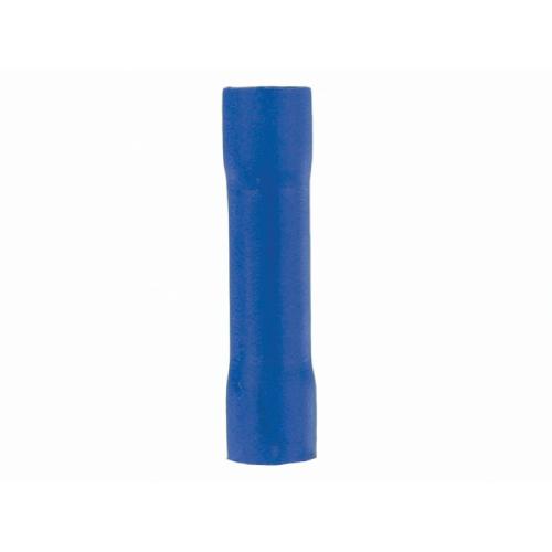 CONNECTOR 16-14 BLUE VINYL BUTT 