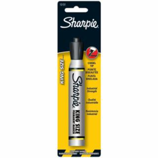 MARKER SHARPIE KING BLACK 6/PK 15101