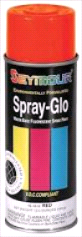 SPRAY PAINT  SEYMOUR ORANGE FLUORESCENT