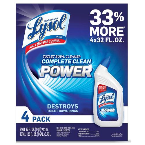 CLEANER  32OZ BOWL LYSOL 4EA/PK 3PK/CS