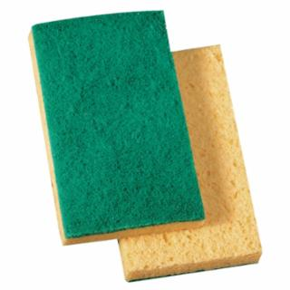 SPONGE/SCRUBBER 20/CS GREEN/YELLOW