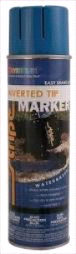 SPRAY PAINT TRIG-A-CAP  BLUE CAUTION  SEYMOUR