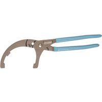 Channellock 212 Oil Filter Plier, 12 in OAL, 4-1/4 in Jaw Opening, Blue Handle, Comfort-Grip Handle, 2-1/2 in L Jaw