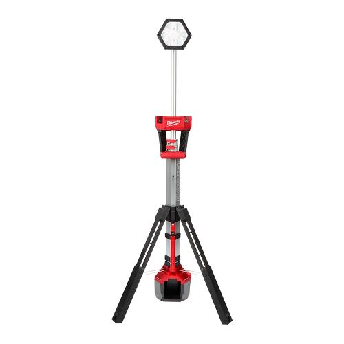Milwaukee M18 ROCKET 2131-20 Dual Power Tower Light, 18 V, Lithium-Ion (Not Included) Battery, 1-Lamp, LED Lamp