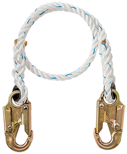 LANYARD  ROPE 5/8"NYL 3' 2-SNAP HOOK 
