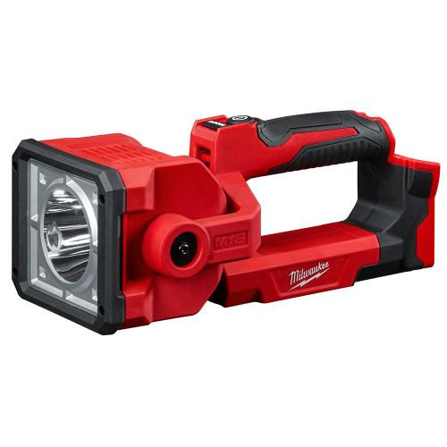 Milwaukee 2354-20 Search Light, LED Lamp, 1250 Spot Flood Mode, 1000 Flood Mode, 600 Spot Mode, 1200 Strobe Mode Lumens