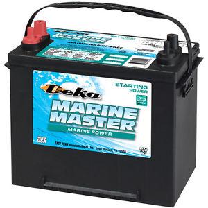 BATTERY  12 VOLT MARINE 24M7 core 19.00