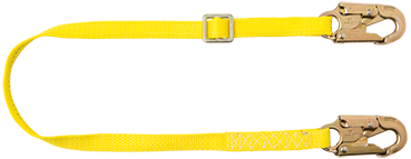 LANYARD POLY WEB 6FT. ADJ.W/HOOKS 266L6 