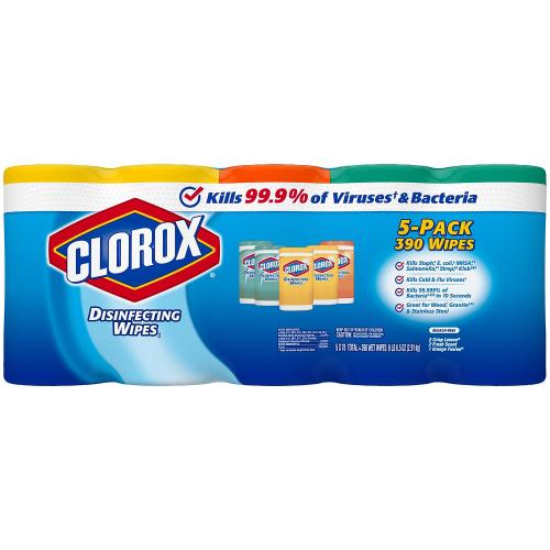 WIPES  CLOROX 5/85CT