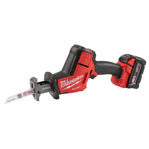 Milwaukee M18 FUEL HACKZALL 2719-21 Reciprocating Saw Kit, Battery Included, 18 V, 5 Ah, 7/8 in L Stroke