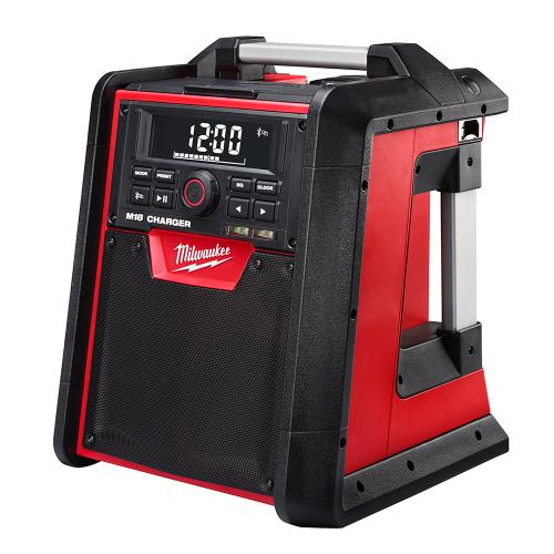 Milwaukee 2792-20 Jobsite Radio, 18 V, 1.5 to 4 Ah, 10-Channel