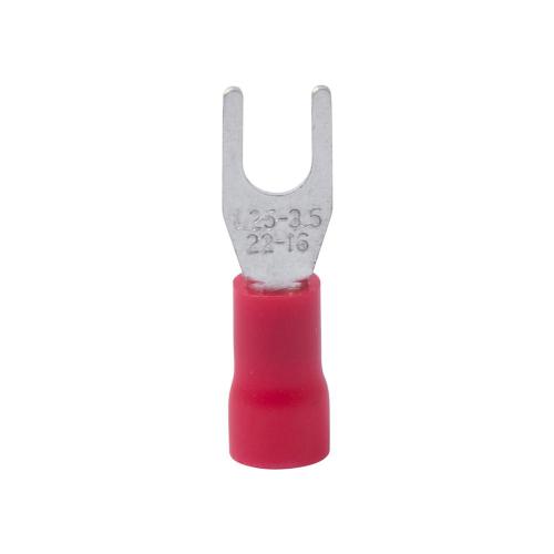 CONNECTOR  STUD SPADE 6 RED 22-18 