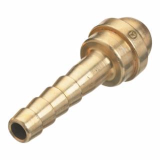 NIPPLE  3/16" BARBED BRASS B-SIZE 