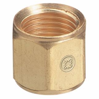 HOSE NUT BRASS #7 (F/OXYGEN) 